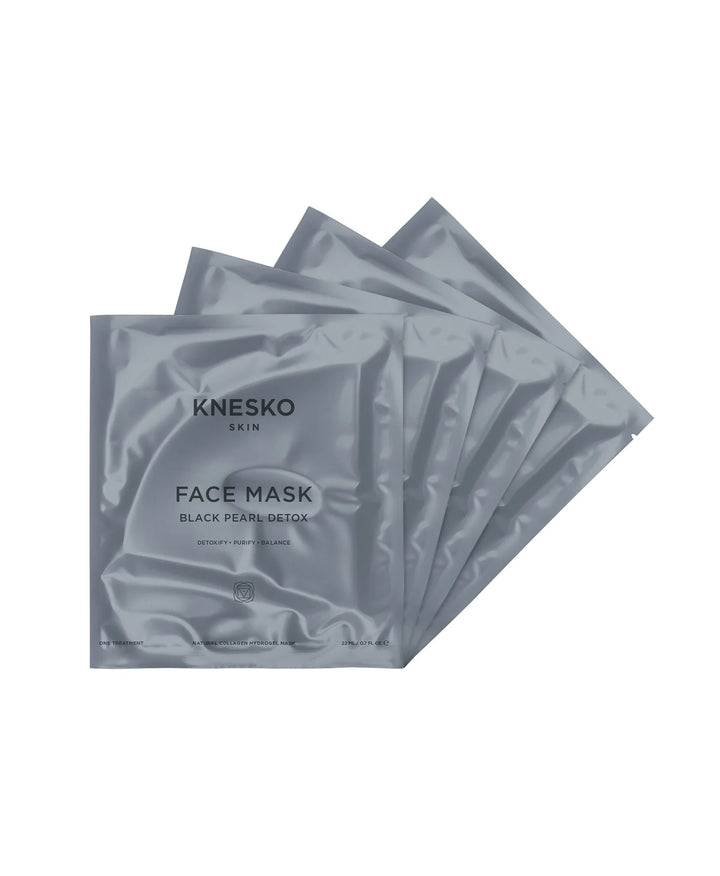KNESKO Black Pearl Detox Collagen Face Mask - Single
