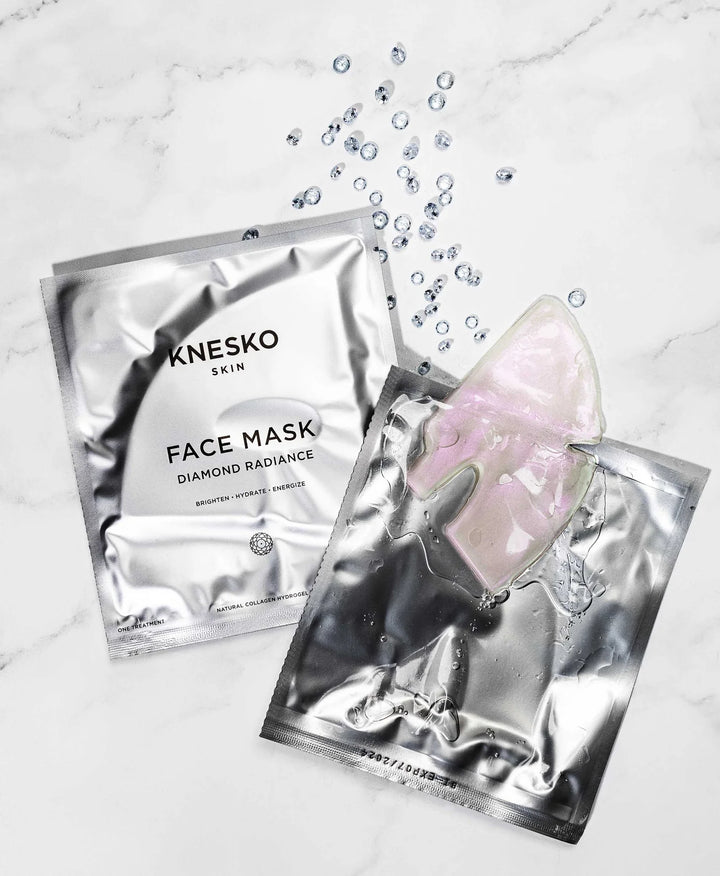 KNESKO Diamond Radiance Face Mask 4 PACK
