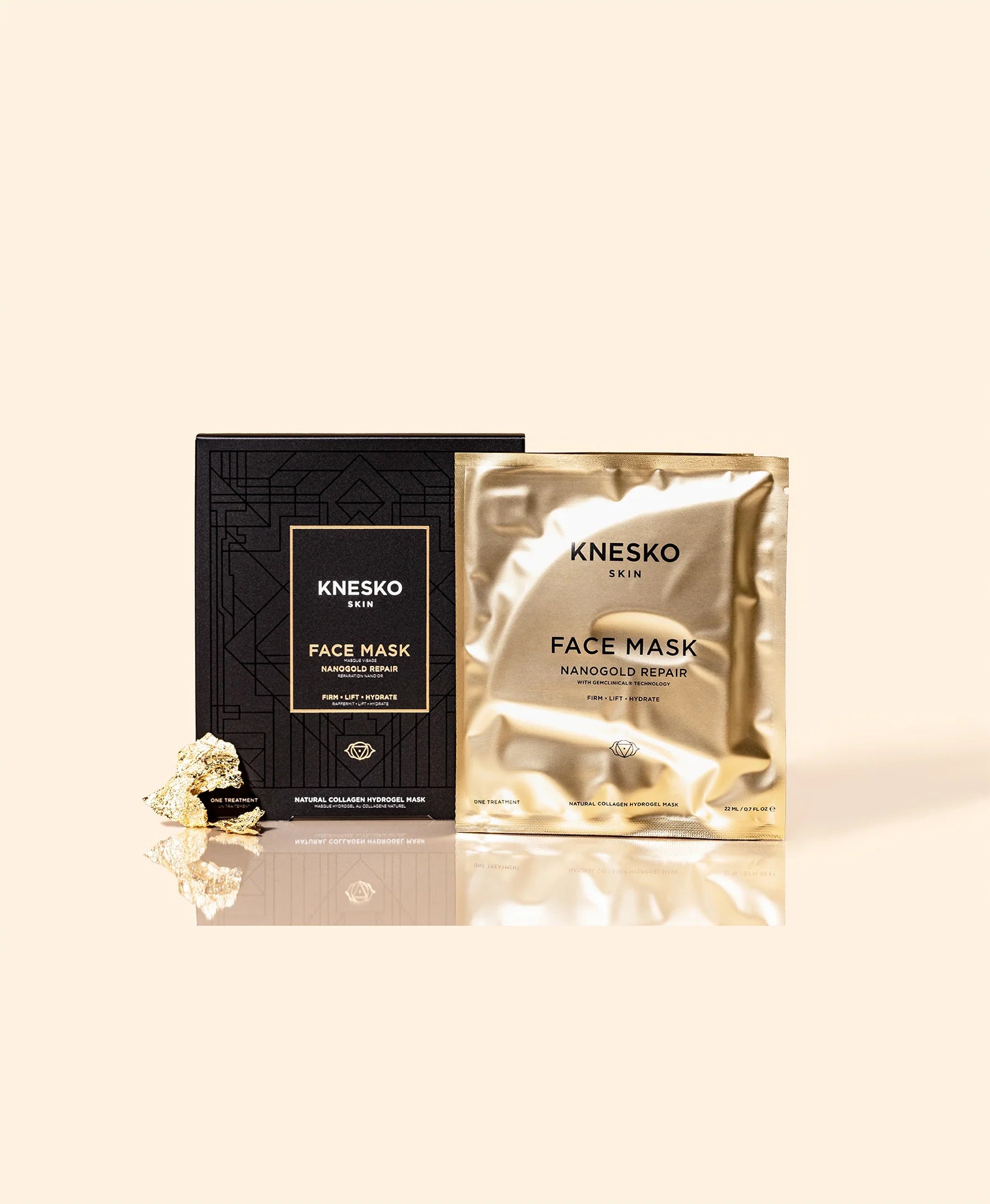 Knesko - Nanogold Repair Face Mask - Single