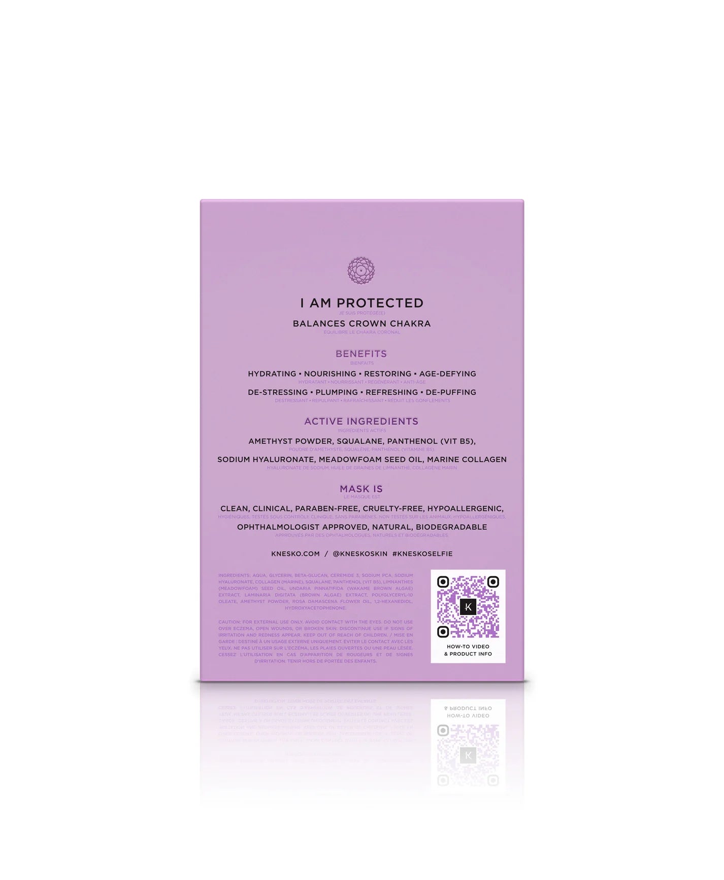 KNESKO Amethyst Hydrate Collagen Eye Mask