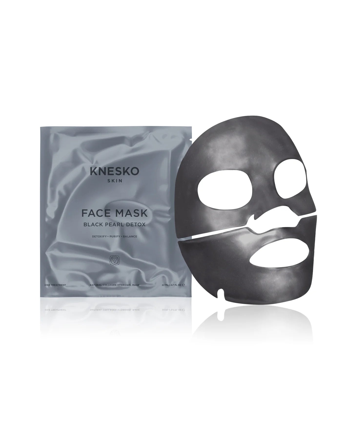 KNESKO Black Pearl Detox Collagen Face Mask - Single
