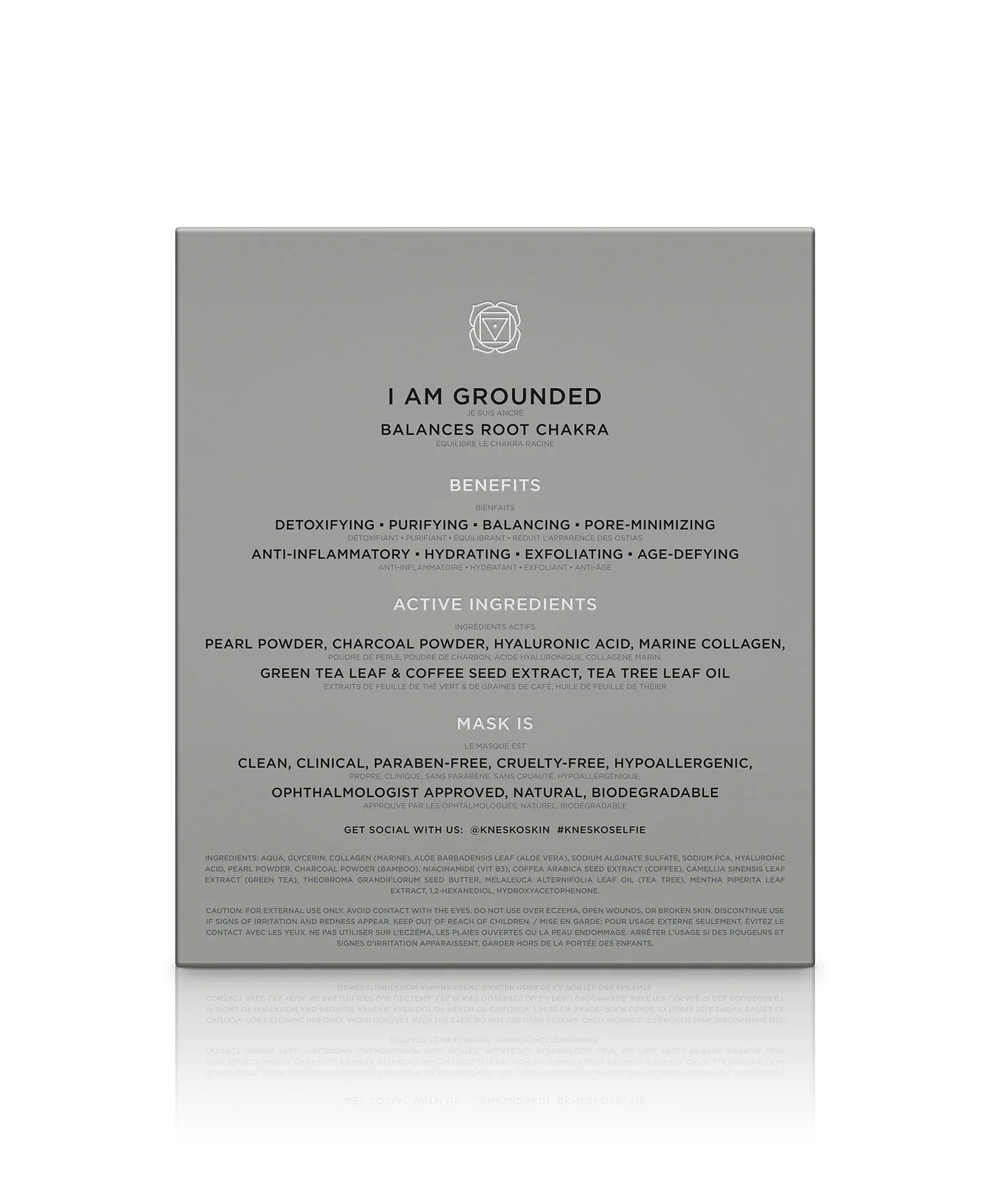 KNESKO Black Pearl Detox Collagen Face Mask - Single