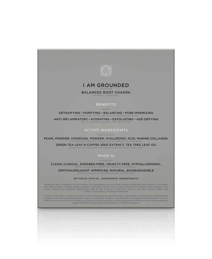 KNESKO Black Pearl Detox Collagen Face Mask - Single