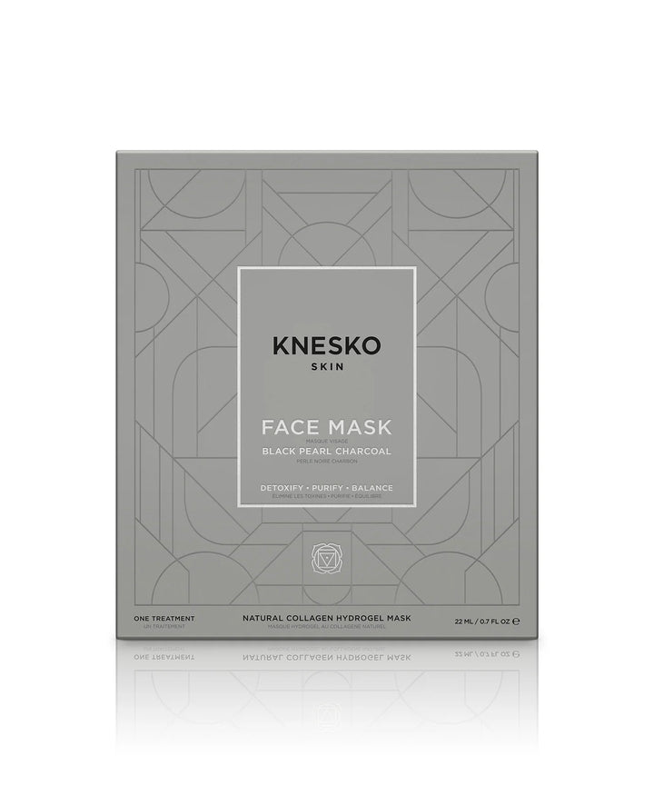 KNESKO Black Pearl Detox Collagen Face Mask - Single
