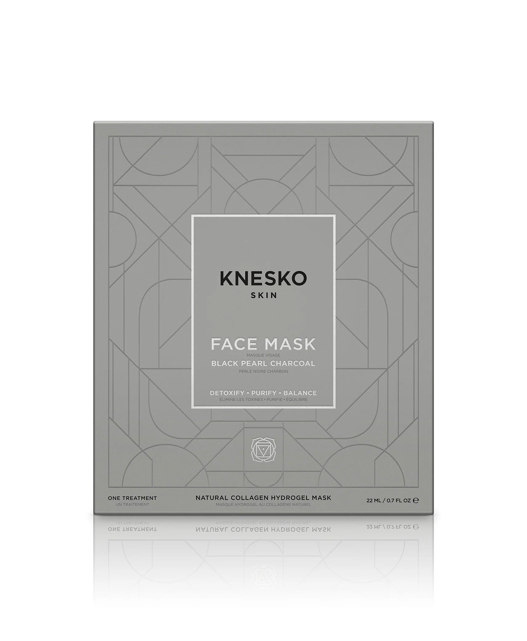 KNESKO Black Pearl Detox Collagen Face Mask - Single
