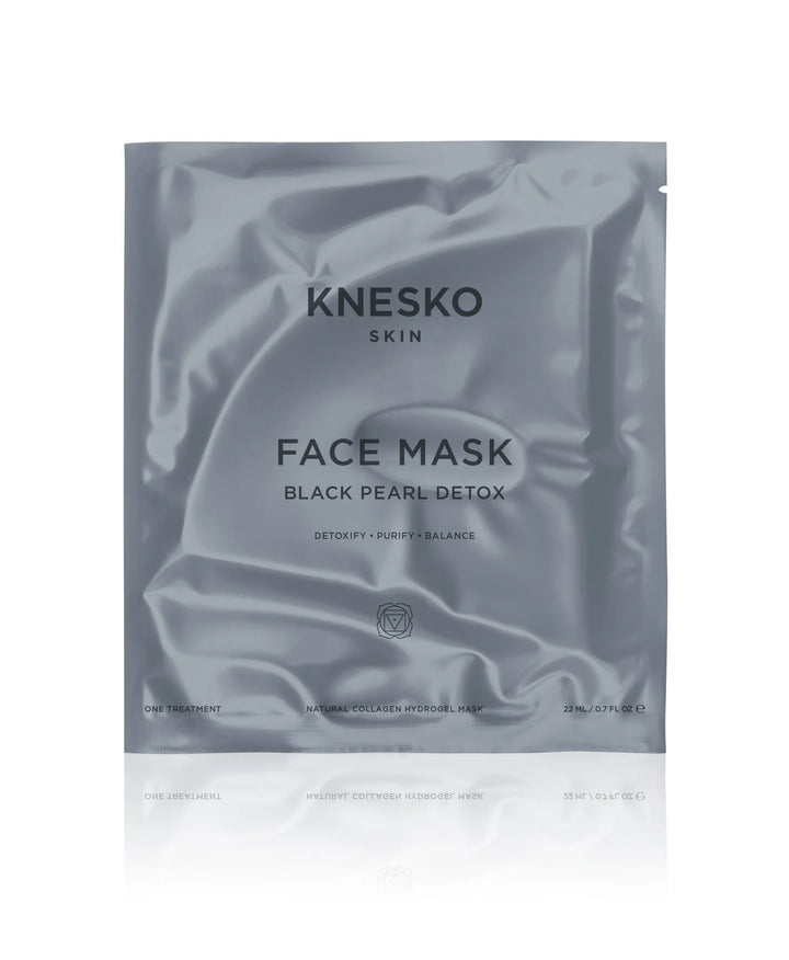 KNESKO Black Pearl Detox Collagen Face Mask - Single