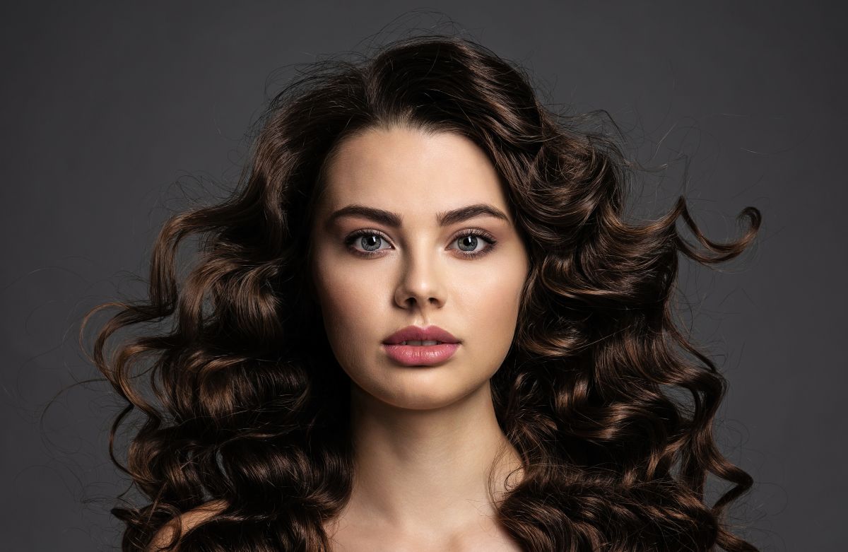 youthful beautiful woman