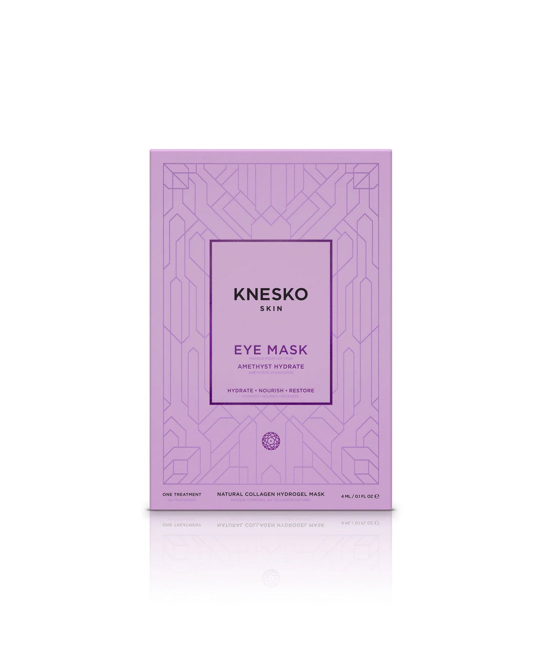 Knesko Amethyst Hydrate Collagen Eye Mask (single)