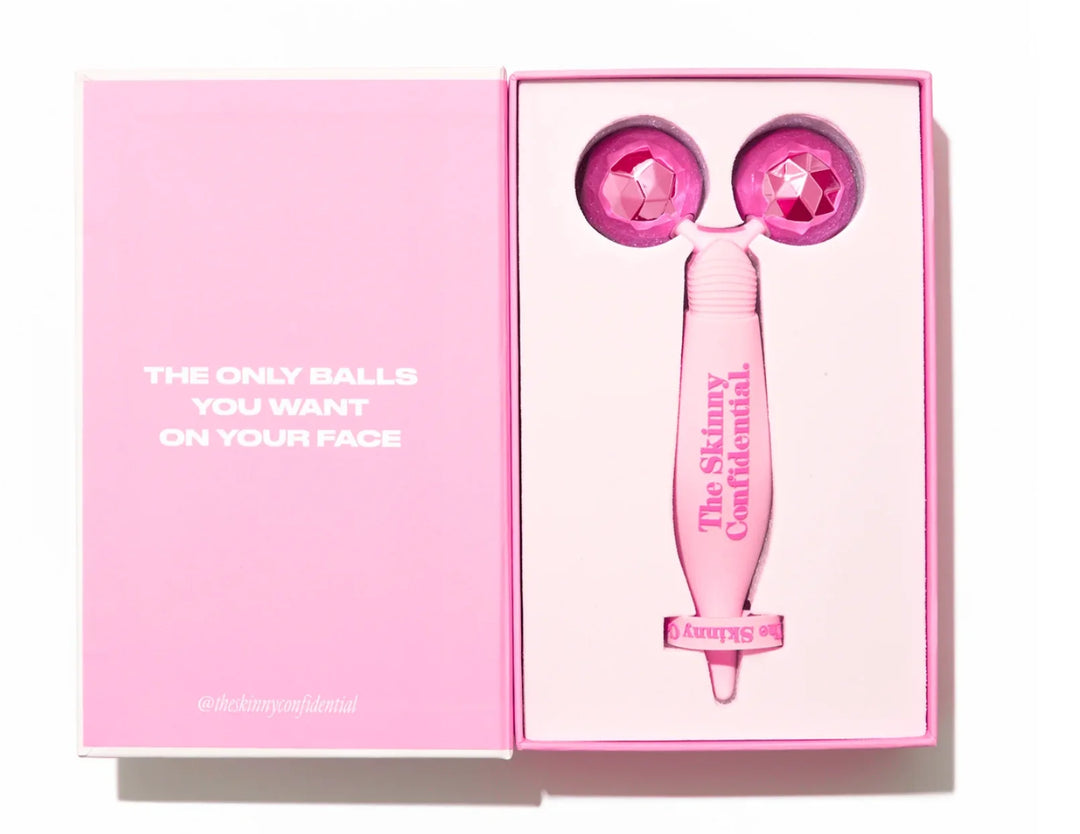 Pink Balls Facial Massager
