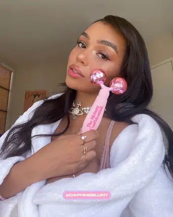 Pink Balls Facial Massager